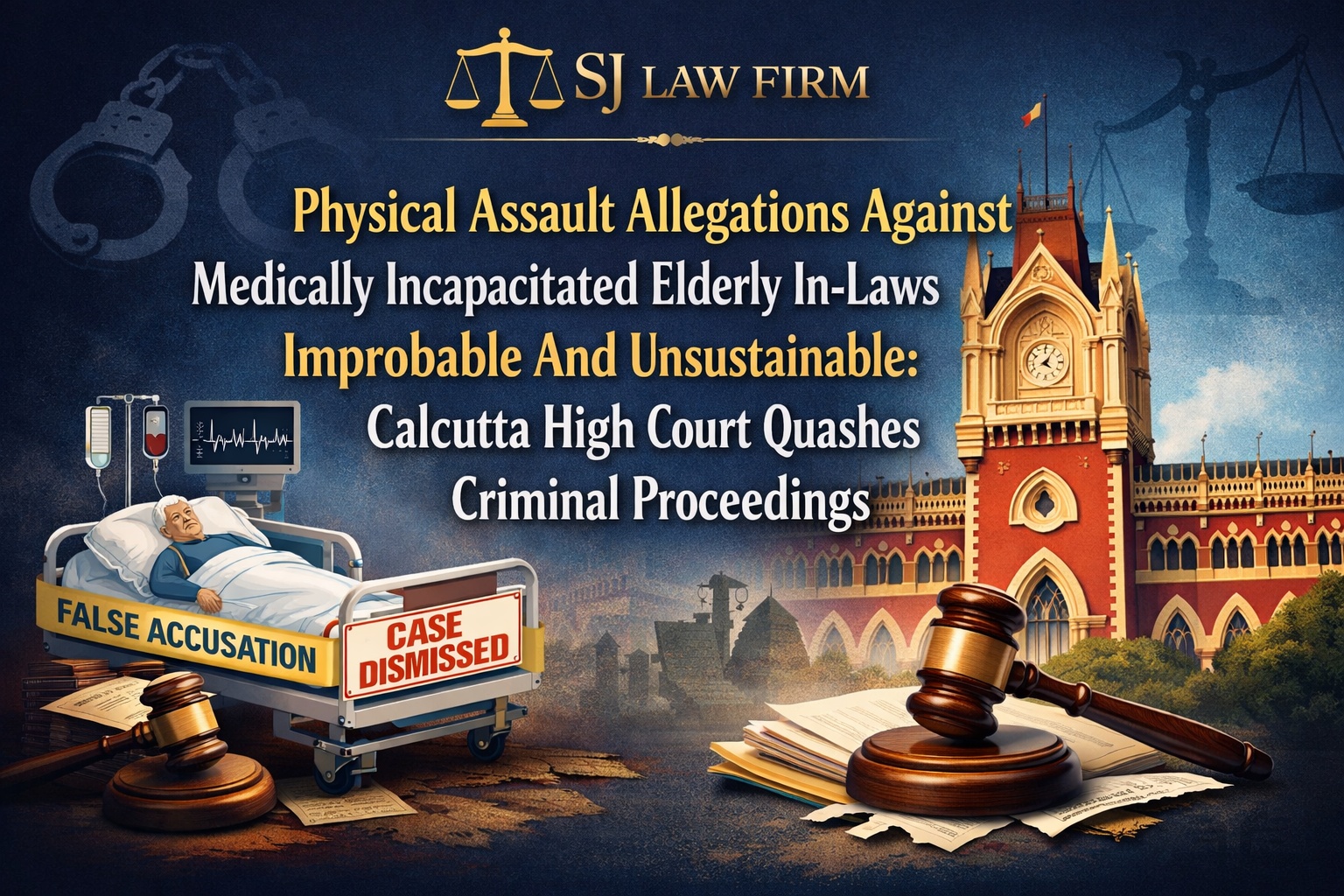 Physical Assault Allegations Against Medically Incapacitated Elderly In-Laws Improbable And Unsustainable: Calcutta High Court Quashes Criminal Proceedings